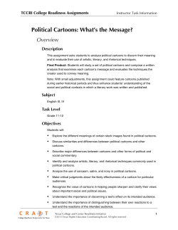 Political Cartoons: What`s the Message?