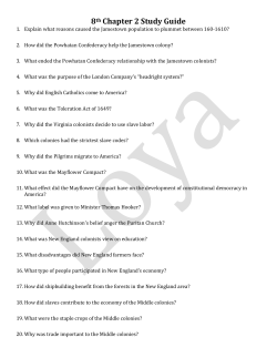 8th Chapter 2 Study Guide