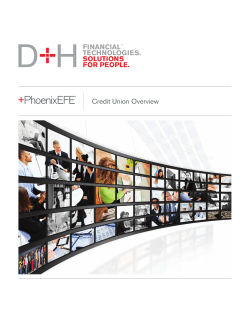 PhoenixEFE Credit Union Overview Brochure
