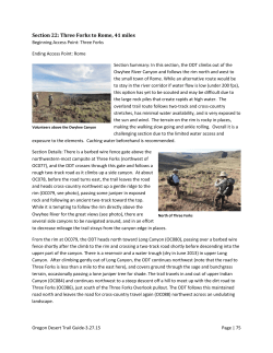 Section 22: Three Forks to Rome, 41 miles