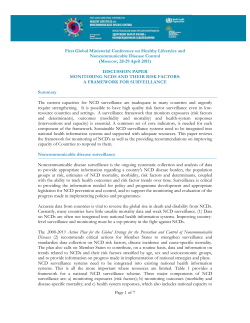 Page 1 of 7 First Global Ministerial Conference on Healthy Lifestyles