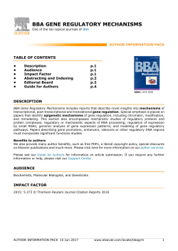 Author Information Pack