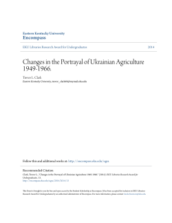 Changes in the Portrayal of Ukrainian - Encompass