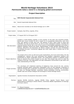 the all project profiles or short descriptions