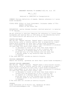 AMENDMENT PROPOSAL TO ASSEMBLY BILL No. AB 335 MAY 7