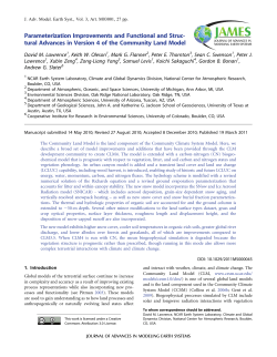 Parameterization improvements and functional and structural