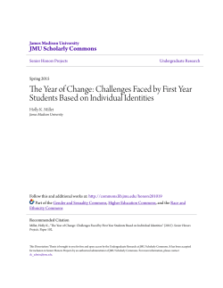 - JMU Scholarly Commons