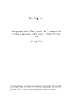 Nasdaq, Inc. - Nasdaq Nordic
