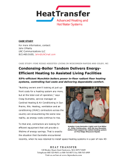 Efficient Heating to Assisted Living Facilities