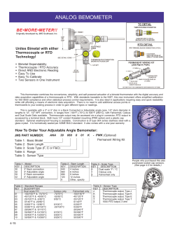 analog bemometer