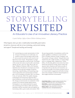 Digital Storytelling Revisited