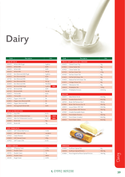 See Reynolds` full range of dairy products