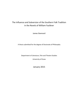 - University of Essex Research Repository
