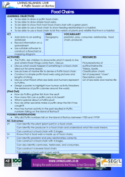 Food Chains - Teaching Through Nature