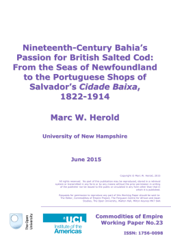 Reinventing Mecca - Commodity Histories