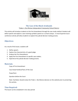 The Case of the Black Armbands