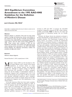 2015 Equilibrium Committee Amendment to the 1995 AAO