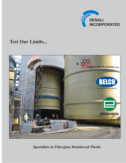 Denali Brochure - Fabricated Plastics