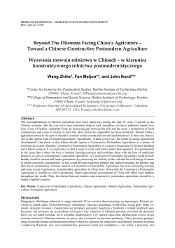 problemy ekorozwoju &ndash; problems of sustainable development