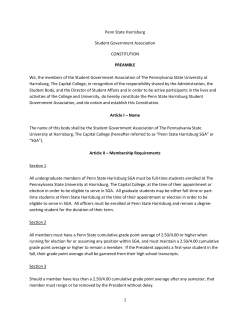 SGA Constitution