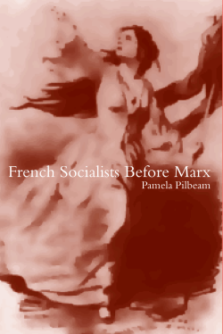 French Socialists Before Marx