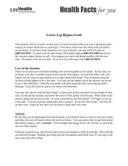Lower Leg Bypass Graft with Coumadin