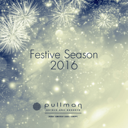 Festive Season Brochure