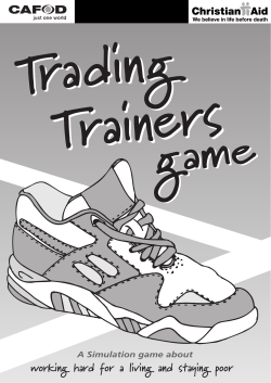 Trading Trainers game