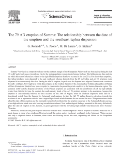 The 79 AD eruption of Somma