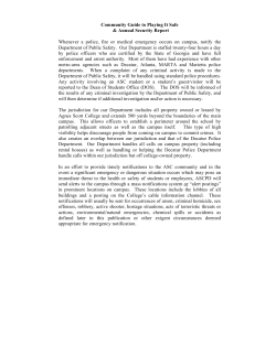 Playing It Safe - Agnes Scott College