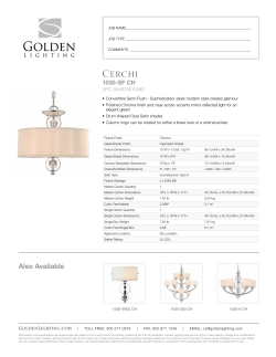 Dimensions and Measurements (Specification