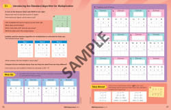 Introducing the Standard Algorithm for Multiplication 3.1