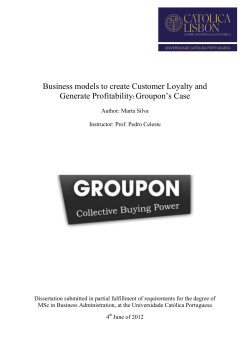 Business models to create Customer Loyalty and Generate Profitability