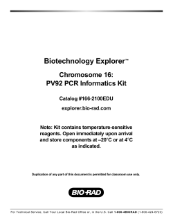 Biotechnology Explorer - Bio-Rad