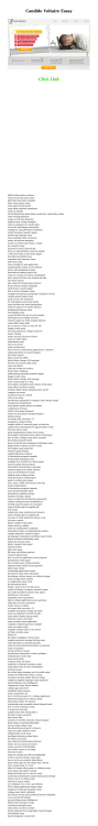 Candide Voltaire Essay