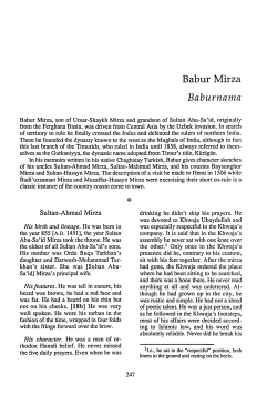 Babur Mirza