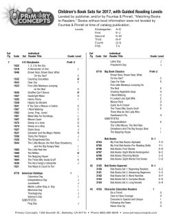 - Primary Concepts