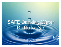 SAFE Drinking Water