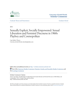 Sexually Explicit, Socially Empowered: Sexual Liberation