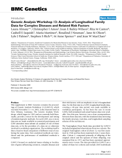BMC Genetics - BioMed Central