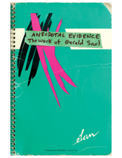 Anecdotal Evidence catalog