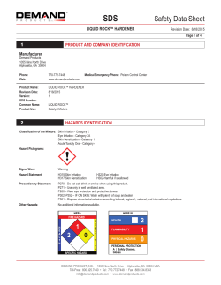 Liquid Rock&trade; Hardener