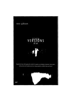 A Beginning - OPUS at UTS