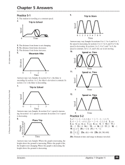 Chapter 5 Answers (continued)