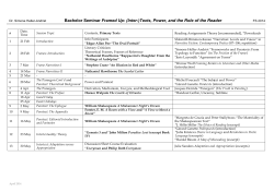 140502 Programme 14 FS BA Framed Up SH - UZH
