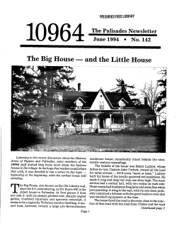 The Big House &mdash; and the Little House