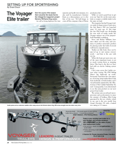 The Voyager Elite trailer