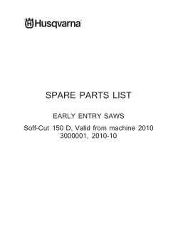 IPL, Soff-Cut 150 D, Valid from machine number 2010 3000001