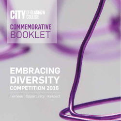 Embracing Diversity Competition 2016.