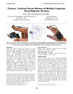 Finexus: Tracking Precise Motions of Multiple